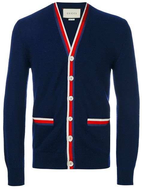 gucci mens cardigan sweater|Gucci outlet cardigan.